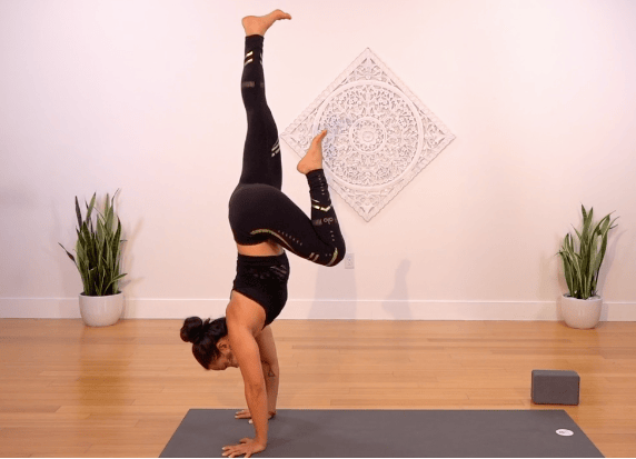 Strong Flow Into Handstand